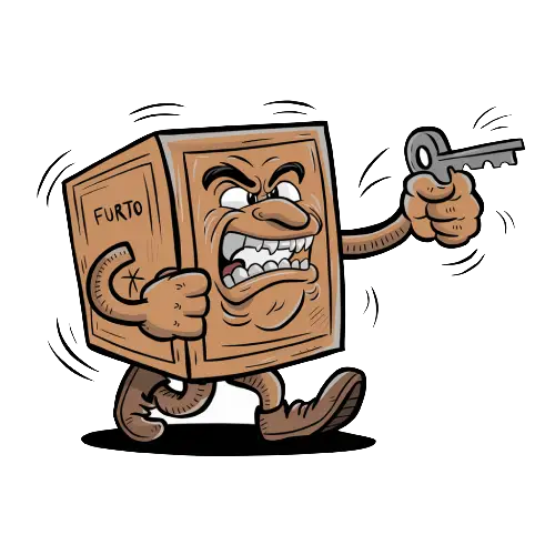 a buen recaudo una caja fuerte con llave en mano que deja a buen recaudo cualquier cecreto