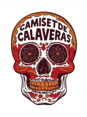Camiseta de calaveras